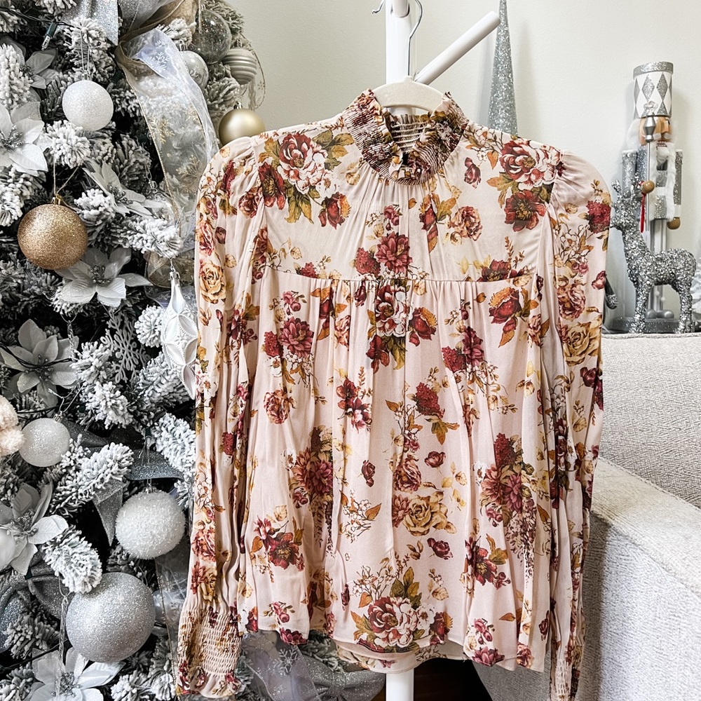 Zara floral top